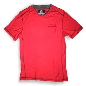 Zero Nineteen Red Sports T-shirt sz M